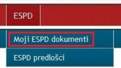 Najnovije mišljenje u vezi primjene elektroničkog ESPD obrasca obveznog od 18.04.