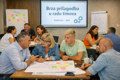 Brza prilagodba u radu timova - interaktivna radionica