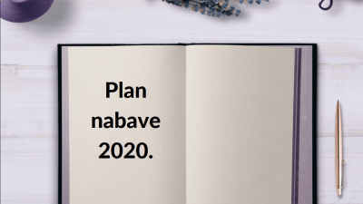 Plan nabave za 2020. godinu - ključne informacije
