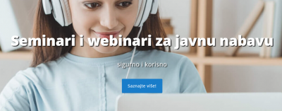 Aktualni WEBINARI, SEMINARI, RADIONICE I PROGRAMI - JAVNA NABAVA